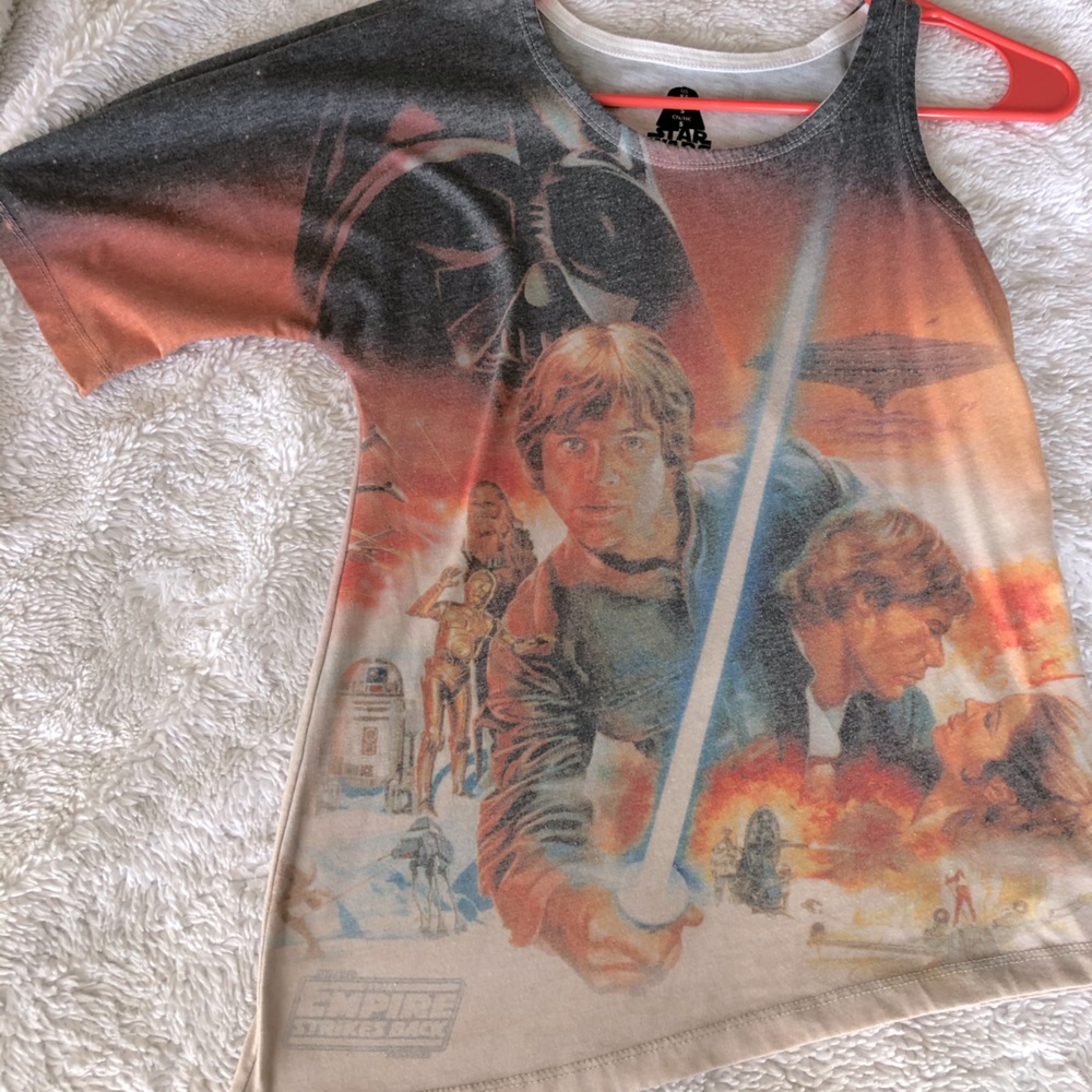 SUPER RARE Star Wars Off Shoulder Tee
